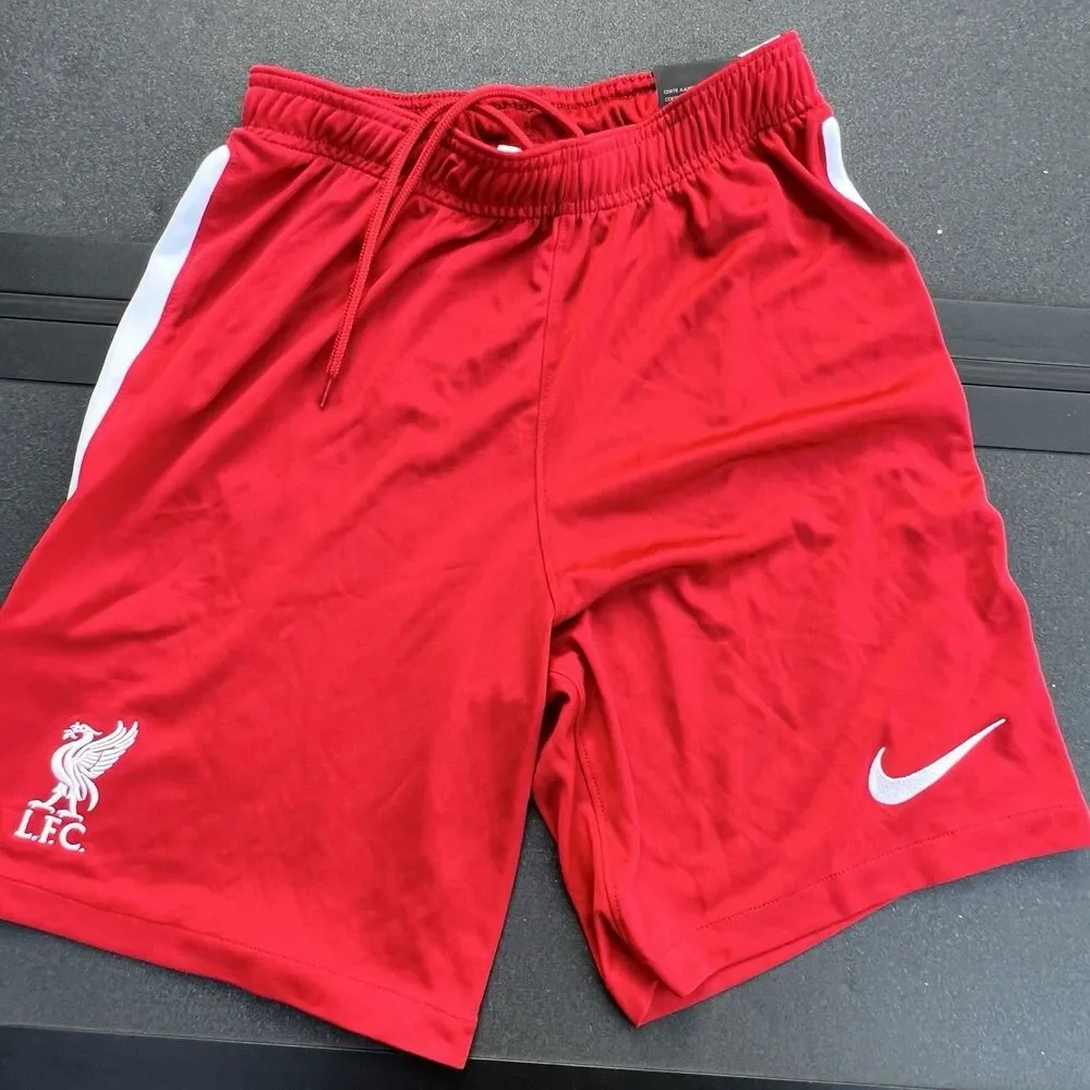 Nike Liverpool FC Soccer Shorts 20-21(Home) Red & White DB2831-687 Size S NWT